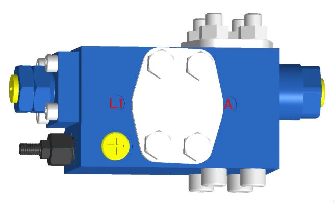 Valvă hidraulică HUADE HD-BLV20-1X Eliberarea produsului Valve de echilibrare